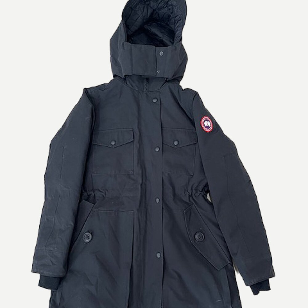 SOLD** -- CANADA GOOSE Gabriola Parka Black Down Puffer Jacket